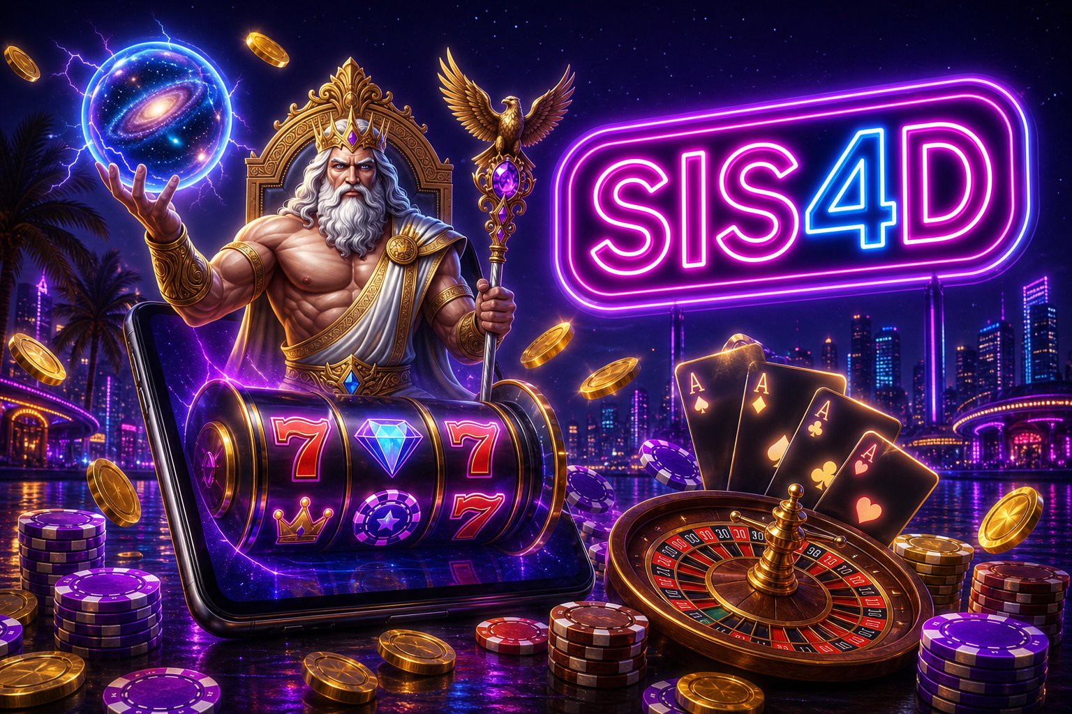 Menu acara harian SIS4D yang menampilkan misi dan hadiah absen harian