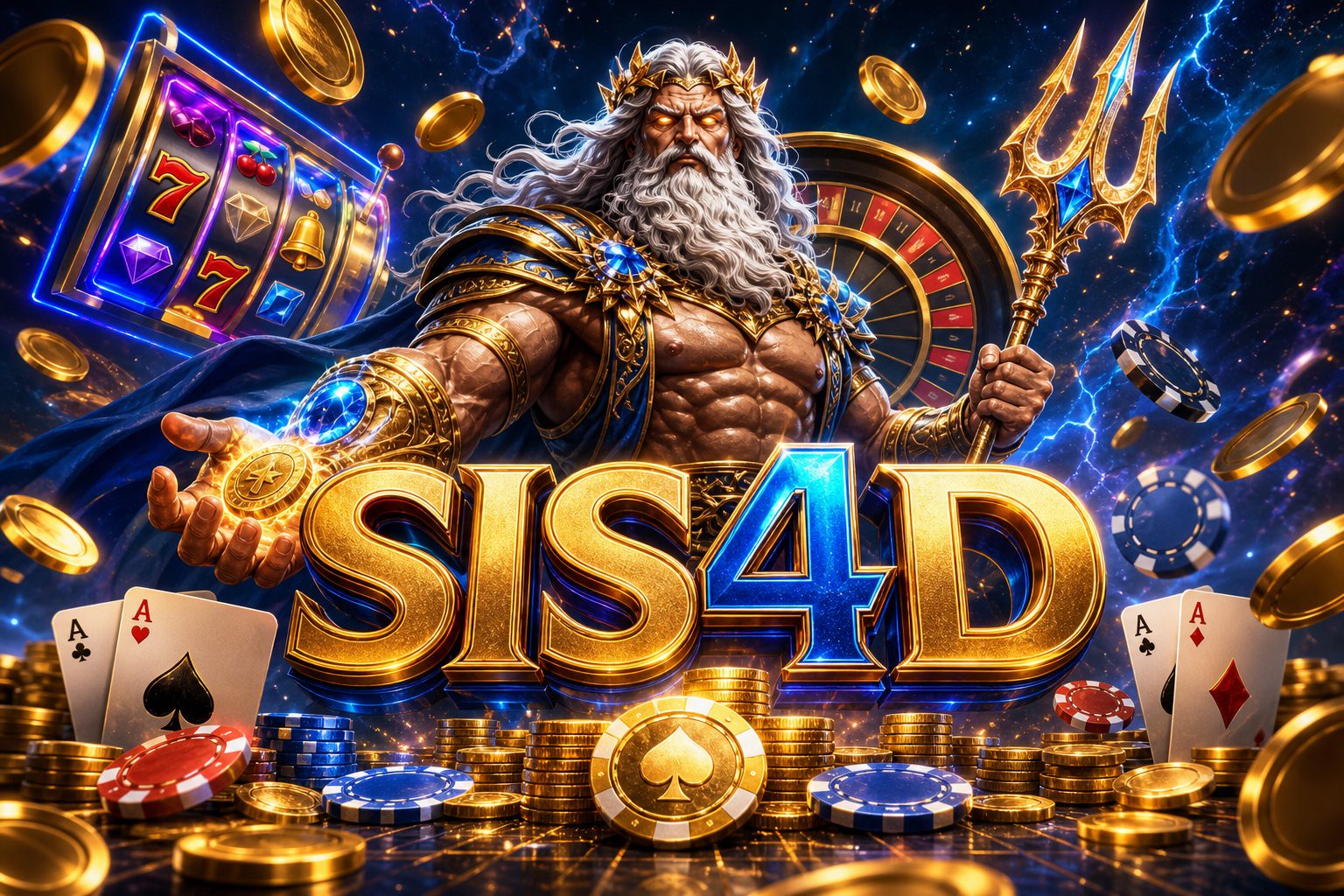 Ilustrasi pemain baru SIS4D menerima koin gratis di layar ponsel