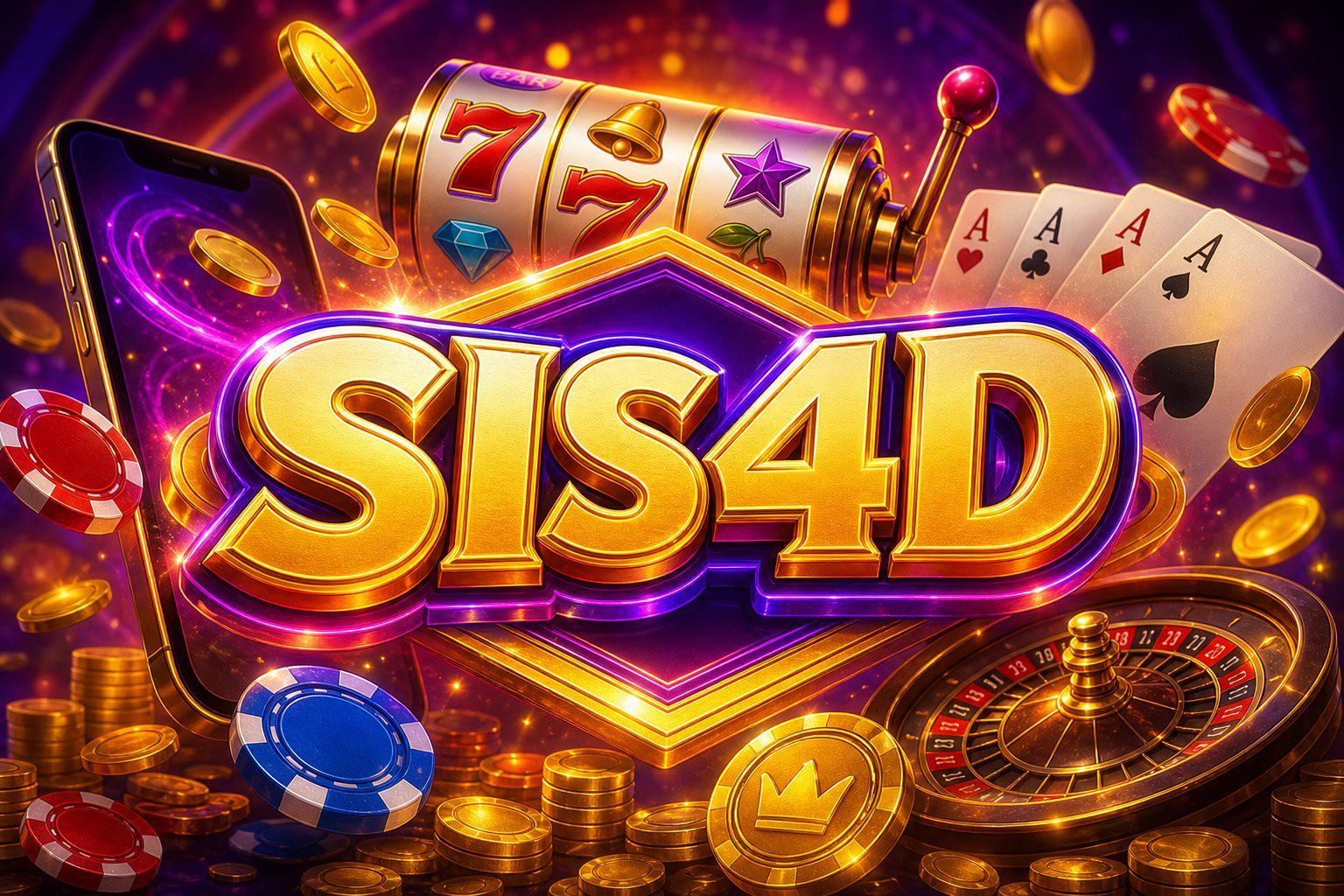 Halaman promo SIS4D yang menampilkan hadiah pendaftaran dan kredit gratis