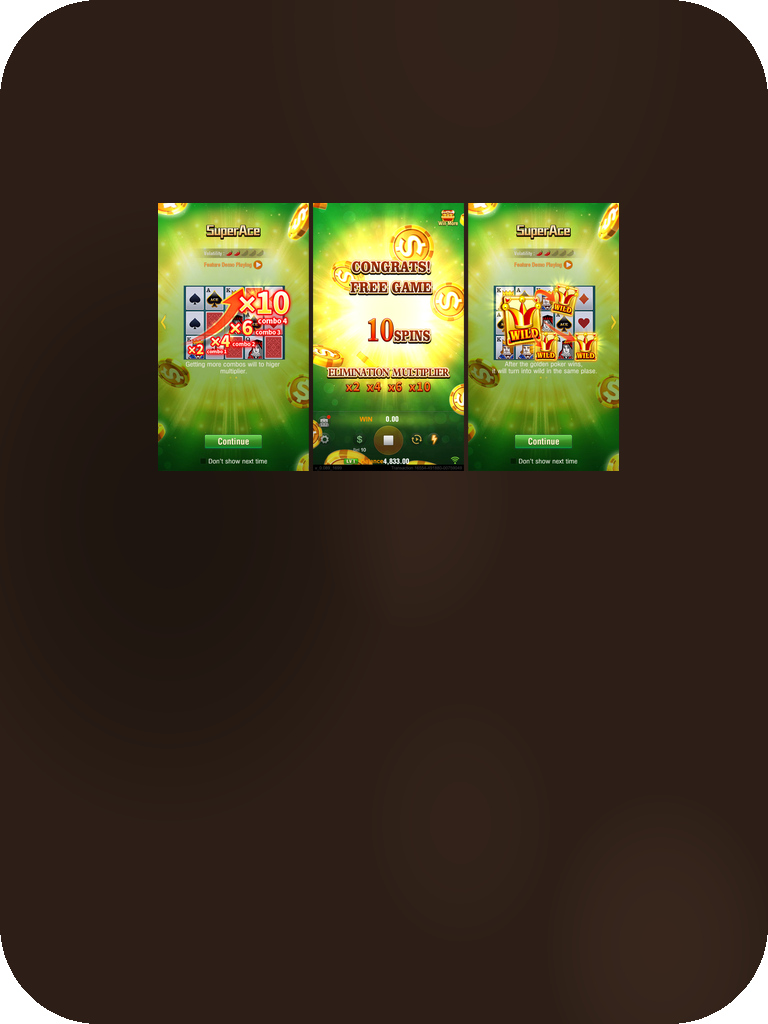 Super Ace · Tampilan Aplikasi SIS4D